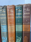 Collier’s The New Junior Classics Illustrated 1938 Vintage Incomplete 7-Volume Hardcover Book Set