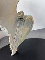 Brian Davis Style Heavyweight Relief Flying Angel Hanging Sculpture