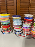 Ribbon Lot D, 50+ rolls