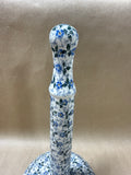 Blue Floral Polish Pottery Ceramika Artystyczna Paper Towel Holder