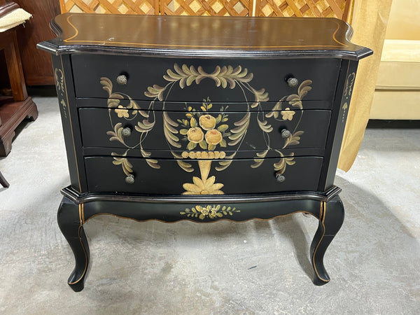 Black Painted Chest