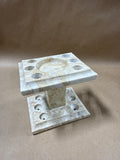 Marble Style Toothbrush Holder — Holds 6 Toothbrushes