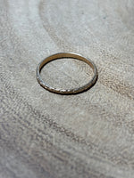 10K Gold Tiny Band - SIZE 2.75