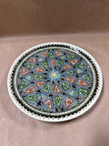 (B) Hand Painted Decorative Plate
