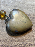 Vintage Pididdly Links Necklace with Heart Locket