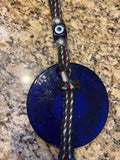 Large Glass Evil Eye Talisman Hanging Decor
