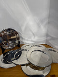 Heavy Silver Plate Chargers - Set Of 8