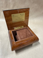 (B) Italian Ercolano Piano Footed Music Box WORKS
