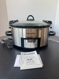 Crock Pot 6QT Cook & Carry Programmable Slow Cooker