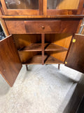 Mid Century Modern Style Corner Cabinet***HEAVY ITEM***READ DETAILS ON PICK UP POLICY***