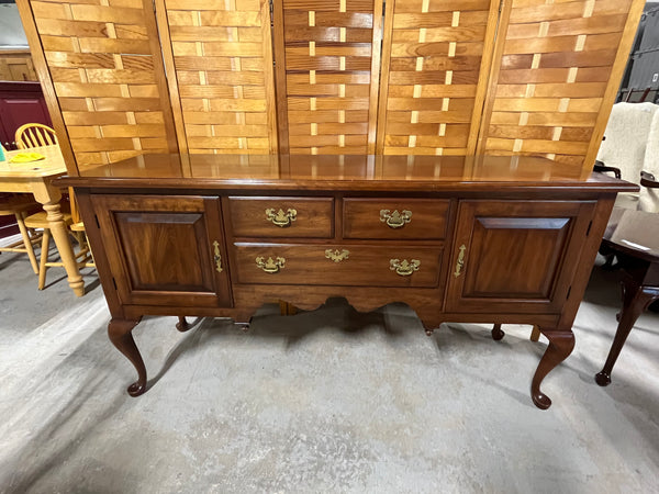 Queen Anne Style Sideboard, Unbranded***HEAVY ITEM***