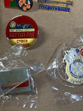 Lot of Various U.S. Rotary Pins