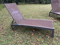 A-Bronze Tone Lounge Chair