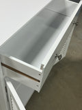 White Particle Board Bathroom Cabinet