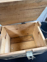 (B) Vintage Military Demolition Materials Wooden Crate