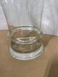 XL Clear Glass Vase