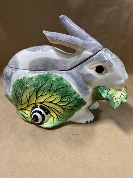 Mottahedeh Chelsea Rabbit Tureen READ DESCRIPTION