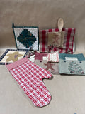 Holiday Pot Holder Lot With Recipe Cards