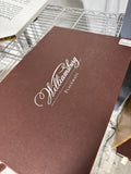 Williamsburg Pineapple Cork Back Placemats With Case - Set Of 4 (C)