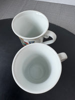 (A) Pair of Williams & Sonoma Nutcrackers Night Before Christmas Coffee Mugs