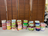 Ribbon Lot C, 50+ rolls