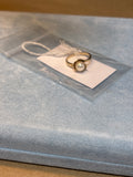 10K & Pearl Ring (2.78g) - Size 6.  See description
