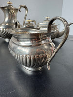 5-Piece Michael C. Fina Co. England Sterling Silver Tea Service Set