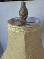 (A) Gilded Resin Pineapple Buffet Lamp (WORKS)