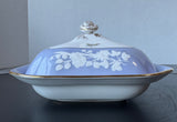 Spode England Maritime Rose Bone China Covered Vegetable Bowl (A)