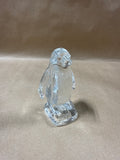 Glass Penguin Paper Weight