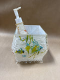 Acrylic Colorful Fish Tissue Cover And Soap Dispenser