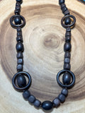 Wood Beaded Necklace