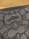 Coach Outlined Signature Accordion Zip Wallet