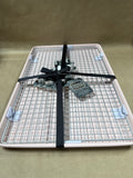Pink Baking Sheet With Rack And Cookie Cutters