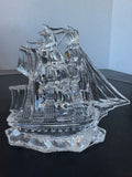 Waterford Crystal Tall Ship Sculpture (D)