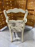 Country French Style Ladder Back Arm Chair