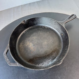 Lodge #1 Cast Iron Skillet with Pour Spouts