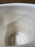 Small Terra Cotta Style Planter With Glazed Inside (B)