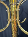 Brass Vintage Coat Rack Hall Tree