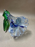 Glass Perched Parrot