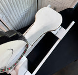 White Wooden Vintage Rocking Horse