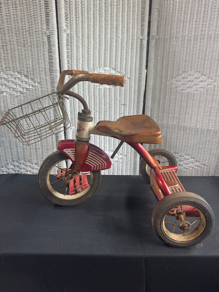AMF Junior Vintage Tricycle with Wire Basket