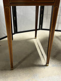 Baker Pair of Drop Leaf End Tables with Drawer