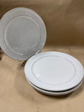 Large Pottery Barn Dinner Plates - Set Of 4