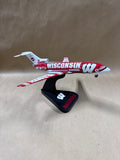 Danbury Mint Wisconsin Badgers Boeing 727 Team Plane Model ** READ DESCRIPTION **