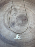Gold Tone “I Love Grandma” Necklace