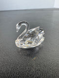 (F) Swarovski Crystal Swan