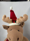 2.5FT Christmas Reindeer Plush Standing Decor