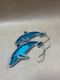 Dolphin Stained Glass Sun Catcher