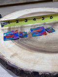 Large Colorful Acrylic Earrings